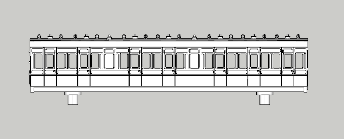 (image for) LSWR 48ft 7 cmpt Third 4Lav - sw713